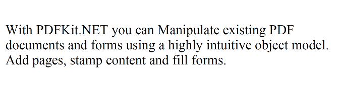 Add Multiline Text To Pdf