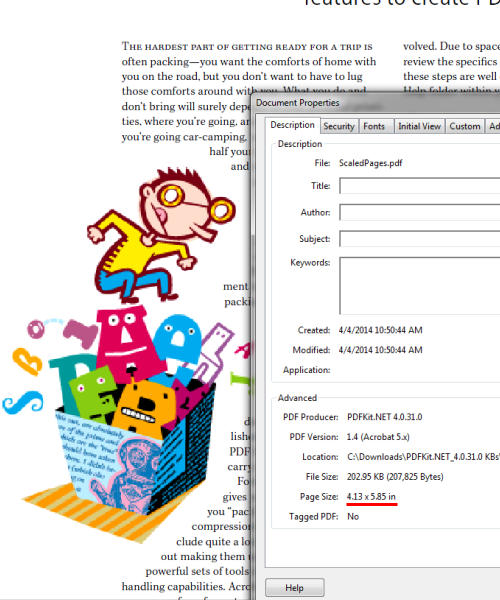Resized Pdf Page